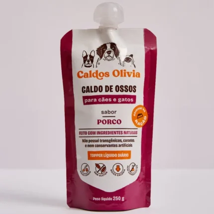 Caldo de Ossos Suíno 250g – Caldos Olivia
