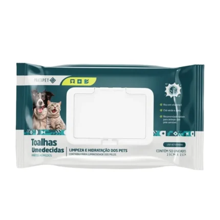 Toalhas Umedecidas 50un – Pratipet